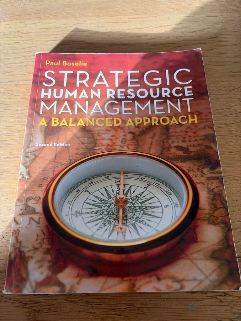 Strategic Human Resource Management - Paul Boselie, Boeken, Ophalen of Verzenden, Gamma, Zo goed als nieuw, HBO