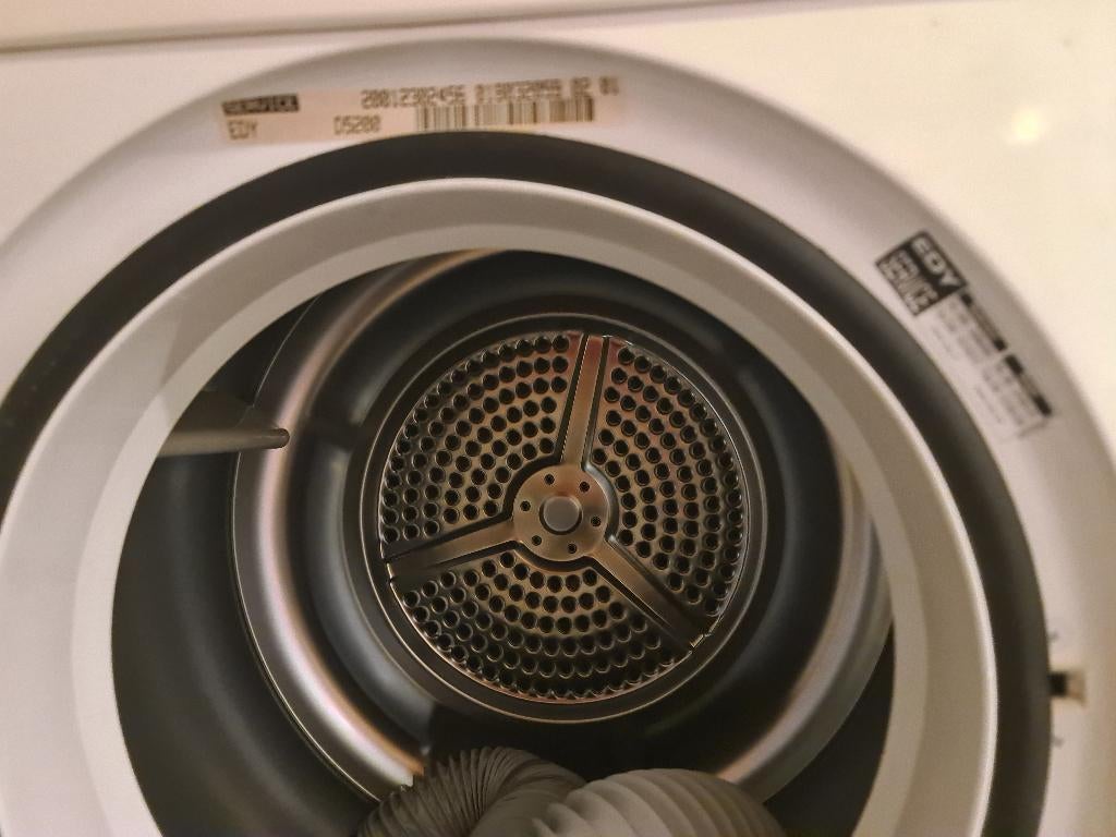 Wasdroger, Ophalen, Gebruikt, Luchtafvoer, 85 tot 90 cm