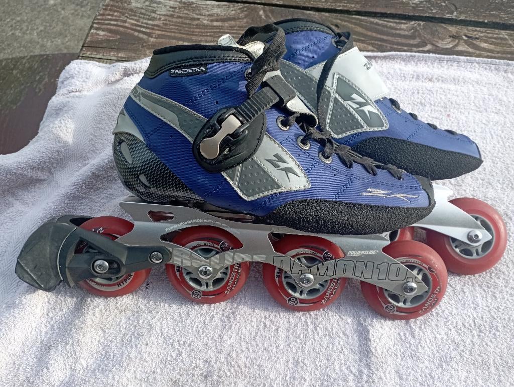 powerslide zandstra skeelers mt 42, Gebruikt, Dames, Ophalen of Verzenden, Inline skates 4 wielen