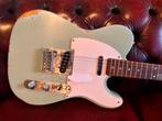Telecaster surfgreen relic Squier YN nr, Muziek en Instrumenten, Ophalen of Verzenden, Gebruikt, Solid body, Fender