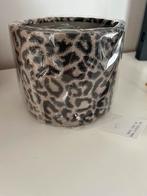 * nieuw* loods 5 lampenkapje leopard, Zwart, Rond, Ophalen of Verzenden, Zo goed als nieuw
