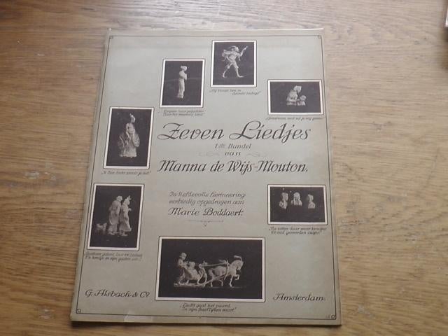 Zeven liedjes - manna de wijs -mouton, Ophalen of Verzenden, Gebruikt, Artiest of Componist, Populair