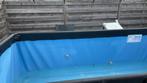 Zwembad 4x2x1,25 met overkapping, zandfilter en warmtepomp, Gebruikt, 200 tot 300 cm, Rechthoekig, Ophalen