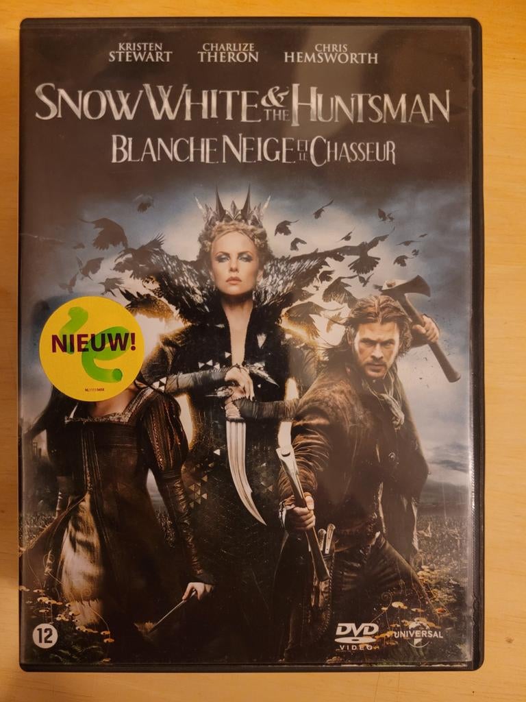 Snow White & the Huntsman DVD, Cd's en Dvd's, Dvd's | Overige Dvd's, Nieuw in verpakking, Vanaf 12 jaar, Ophalen of Verzenden