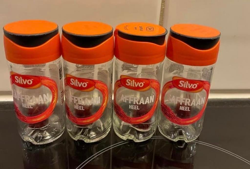 Silvo SaffraanKruidenpotjes- 4 stuks, Ophalen of Verzenden, Gebruikt