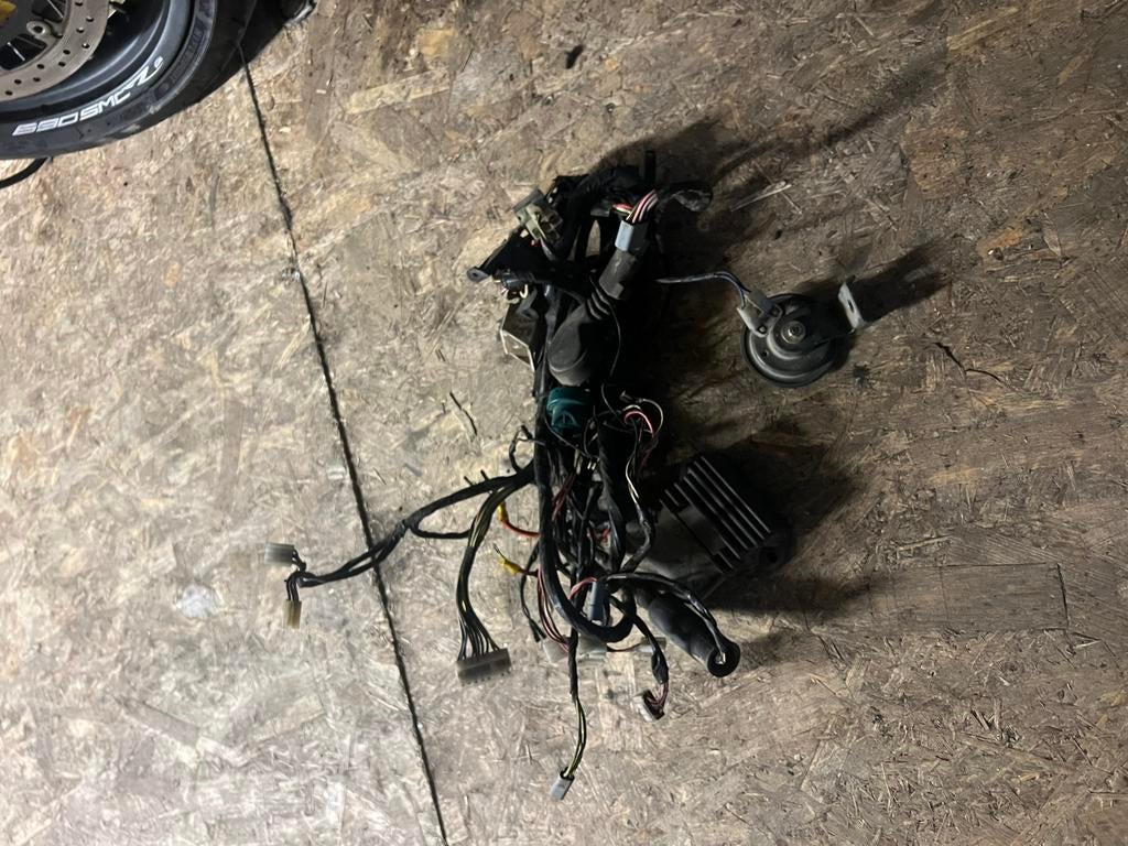 Piaggio skipper lx kabelboom bedrading compleet in goede sta, Ophalen of Verzenden