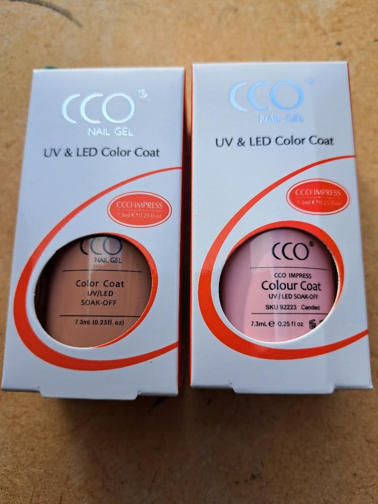 NIEUW CCO gellak gellac ongeopend nagellak, Nieuw, Ophalen of Verzenden, Handen en Nagels, Make-up