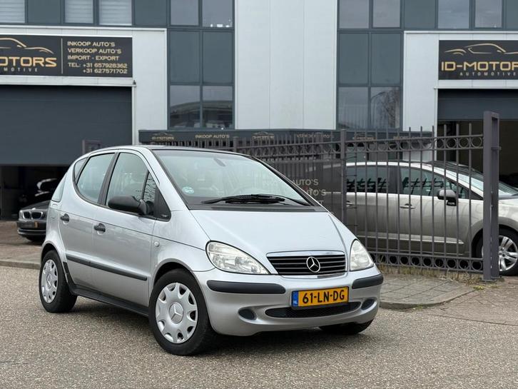 Mercedes-Benz A-klasse 140 Elegance NAP APK CLIMA ZEER NETTE, Auto's, Mercedes-Benz, Bedrijf, Te koop, A-Klasse, ABS, Airbags