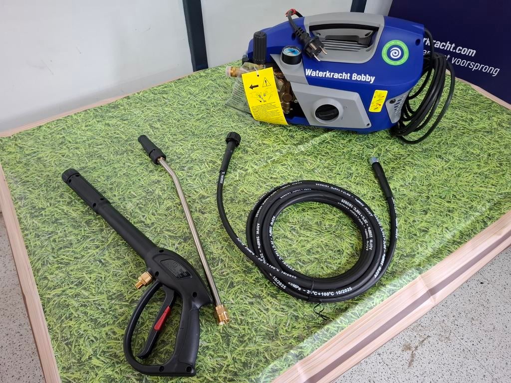 Waterkracht Bobby hogedrukreiniger, Tuin en Terras, Hogedrukreinigers, Ophalen of Verzenden, Nieuw, Elektrisch