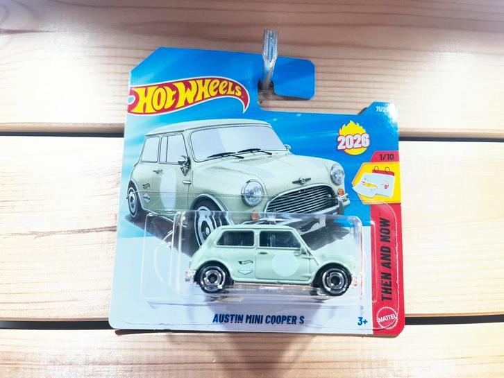 Morris Mini Cooper S Hotwheels, Hobby en Vrije tijd, Modelauto's | Overige schalen, Nieuw, Auto, Ophalen of Verzenden