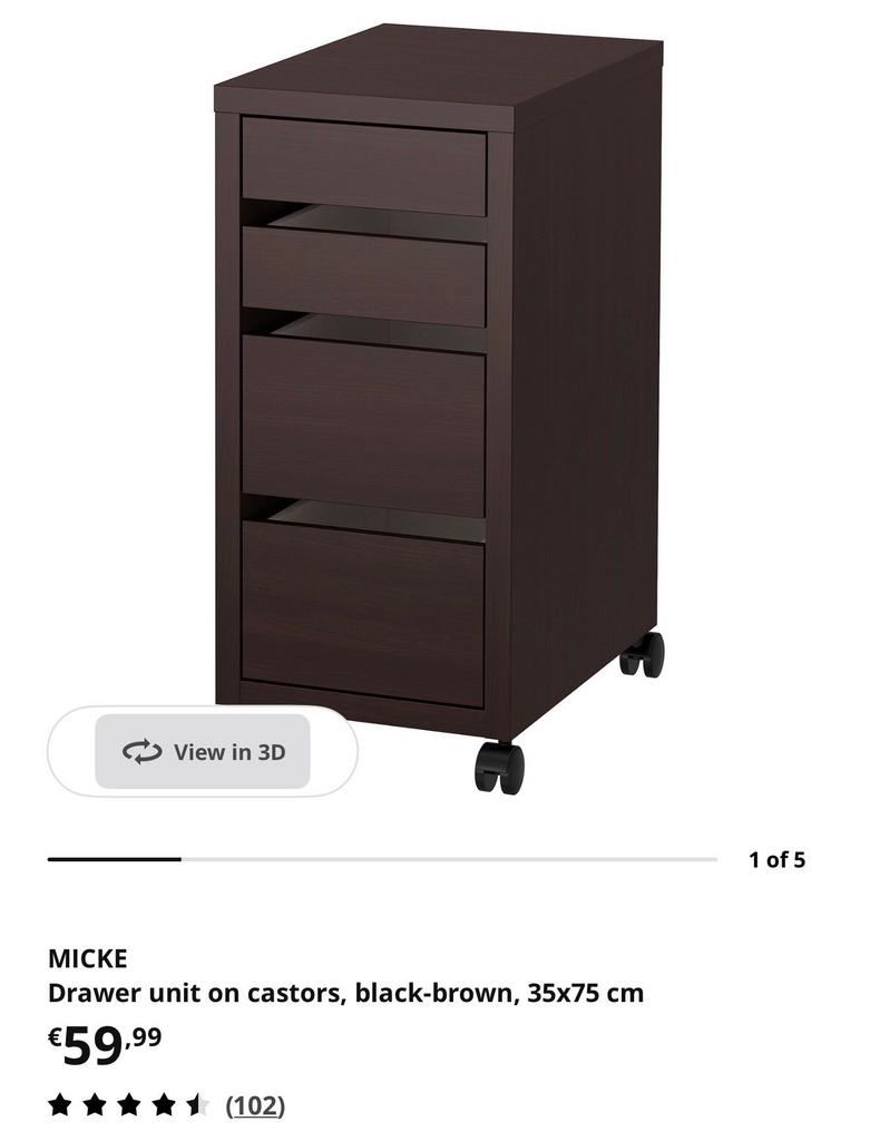Ikea drawer, Ophalen, Zo goed als nieuw