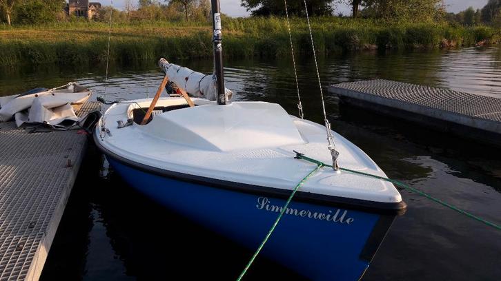 Varuna 501 open zeilboot, Watersport en Boten, Open zeilboten, Gebruikt, Overige typen, 3 tot 6 meter, Polyester, Geen motor, Benzine