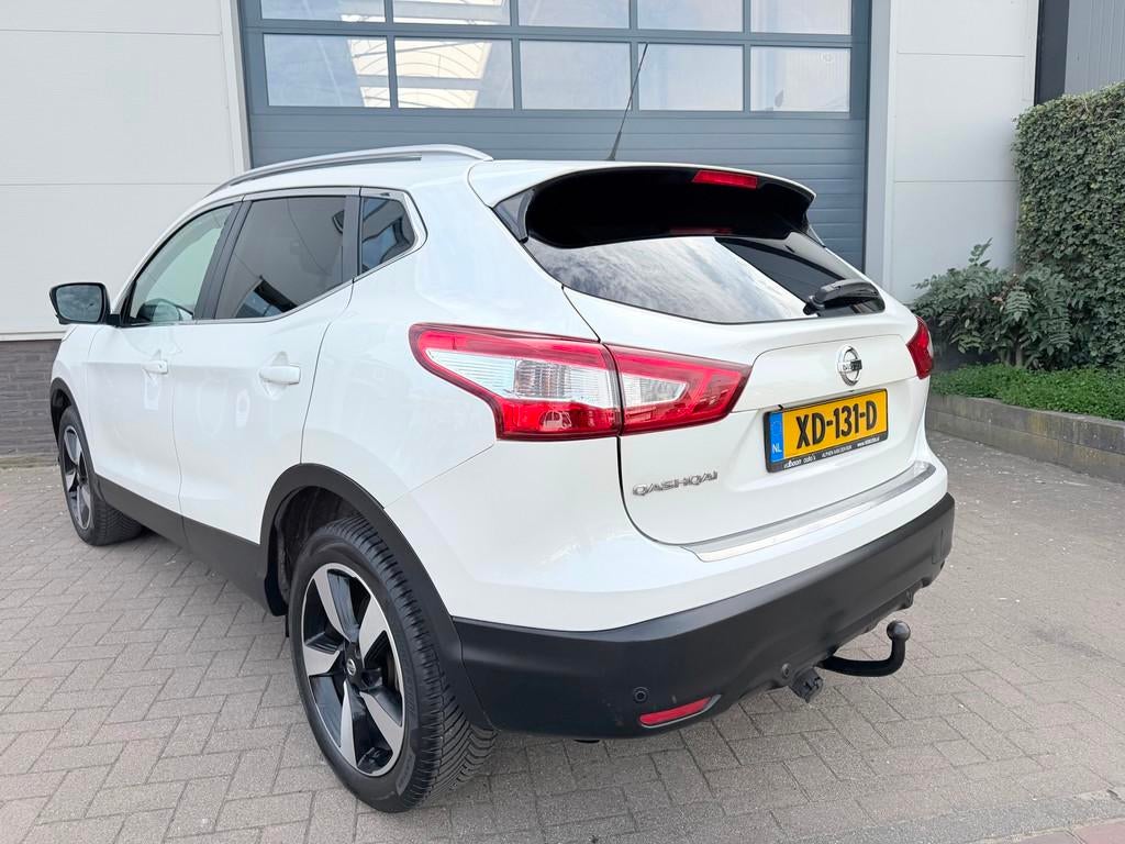Nissan Qashqai 1.2 N-Vision/Pano/360 Camera/Automaat/Navi/ke, Auto's, Nissan, Gebruikt, 4 cilinders, 116 pk, Wit