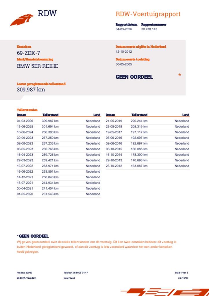 BMW 5-serie Touring 523i Executive CRUISE/PANO/PDC/STLVRM//F, Auto's, Automaat, Achterwielaandrijving, Zwart, 2497 cc