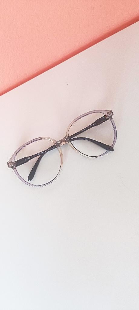 Vintage bril frame Luxottica Maggie avant gard blauw montuur, Overige merken, Gebruikt, Bril, Verzenden
