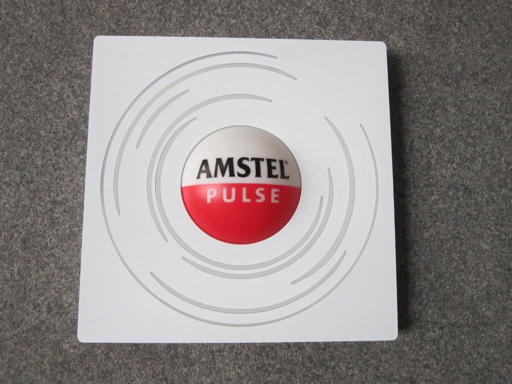AMSTEL BIER LED LICHTRECLAME, Ophalen, Nieuw, Overige typen, Amstel