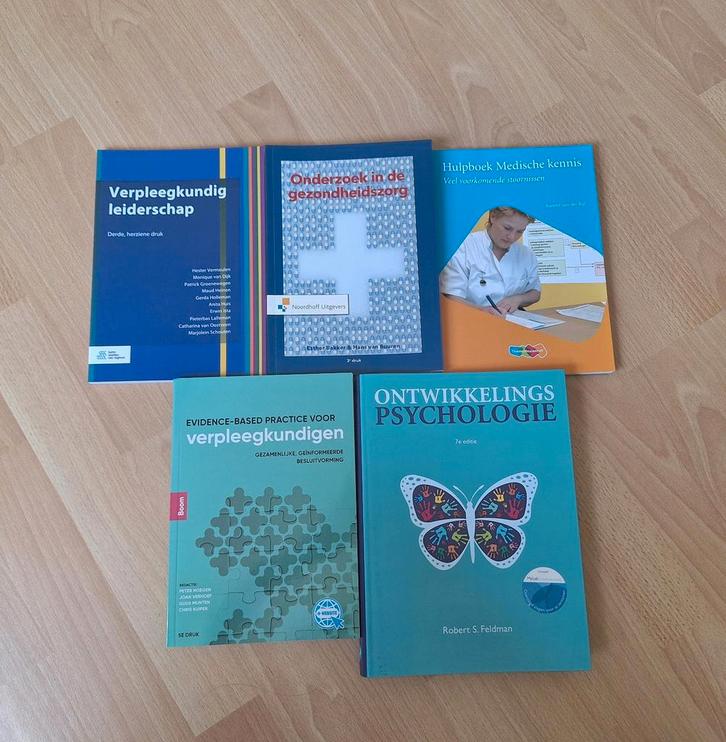 HBO Verpleegkunde (Hogeschool Utrecht) boeken, Boeken, Studieboeken en Cursussen, Zo goed als nieuw, HBO, Beta, Ophalen of Verzenden