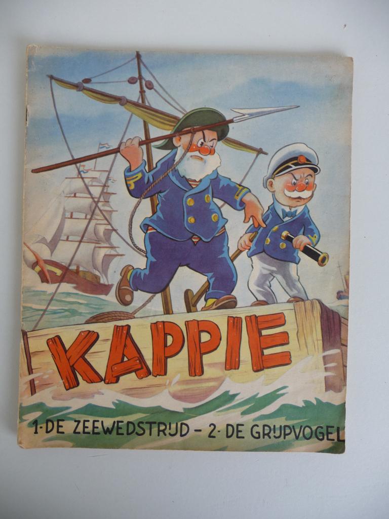 stripboek KAPPIE - De Zeewedstrijd - deel 1, 1957, Boeken, Stripboeken, Gelezen, Marten Toonder, Eén stripboek, Ophalen of Verzenden