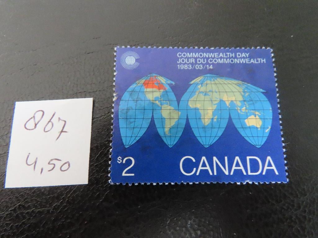 Canada 867, Ophalen of Verzenden, Gestempeld, Noord-Amerika