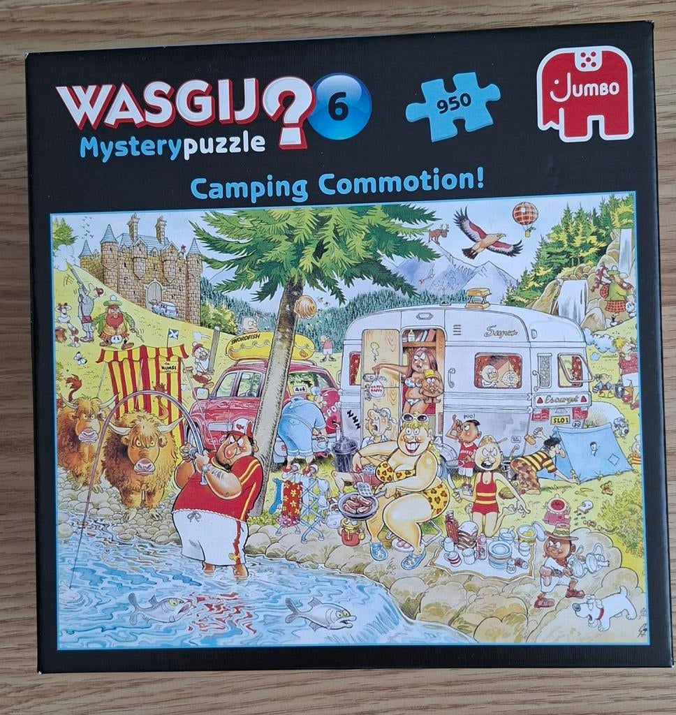 Wasgij puzzel 950 stukjes, Ophalen of Verzenden, 500 t/m 1500 stukjes, Zo goed als nieuw