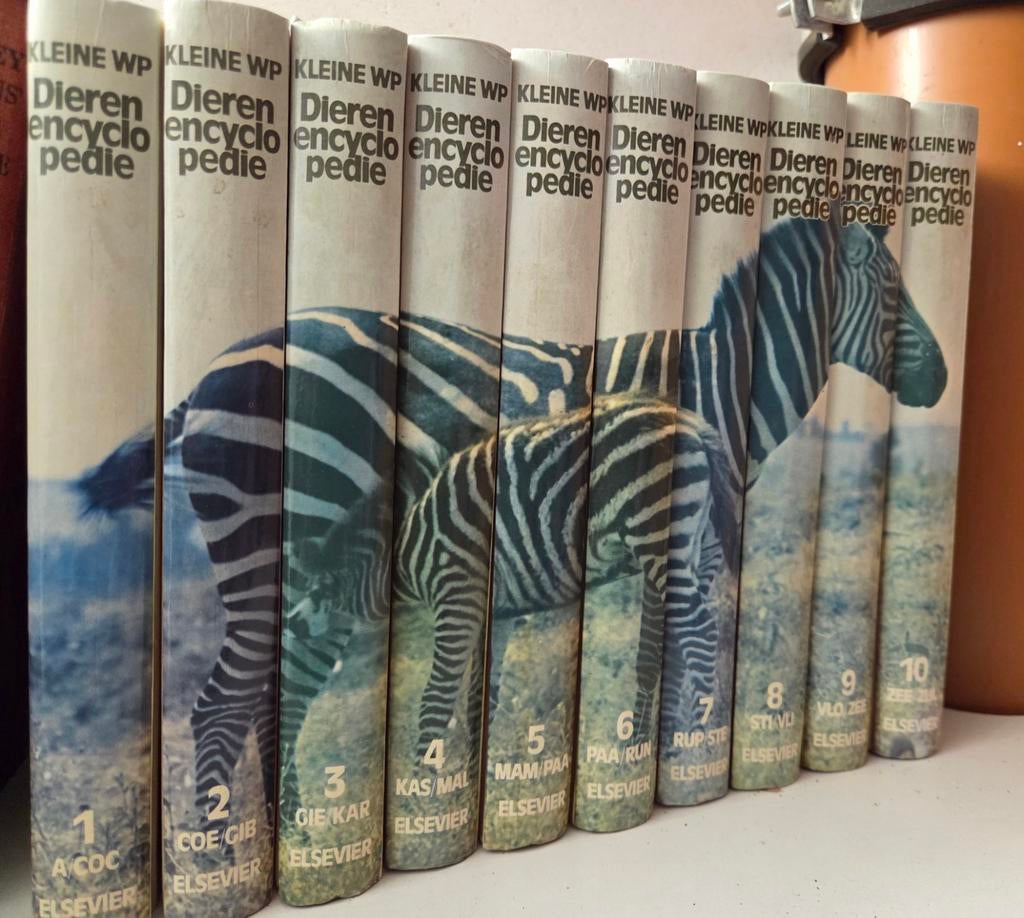 Complete serie Dieren encyclopedieën - Elsevier, Boeken, Encyclopedieën, Complete serie, Diverse auteurs, Dieren, Ophalen