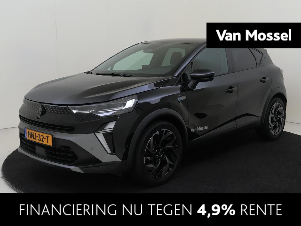 Renault Captur 1.6 E-Tech full hybrid 145 esprit Alpine | Na, 1345 kg, Parkeersensor, Zwart, Origineel Nederlands