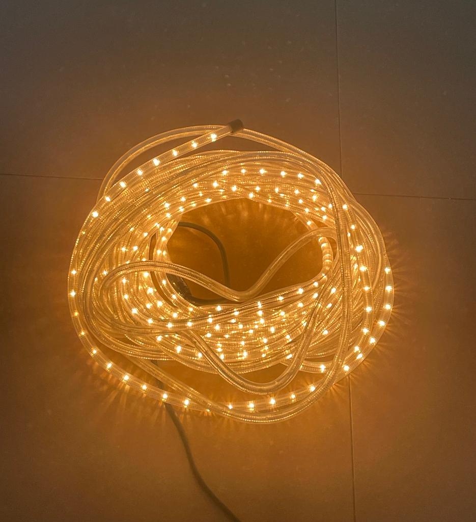 Lichtslang 20 meter binnen / buiten kerst DEELS DEFECT, Ophalen of Verzenden