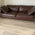 Lederen tweezitter Machalke - Bruin, onbeschadigd, Ophalen, Tweepersoons, Zo goed als nieuw, Rechte bank