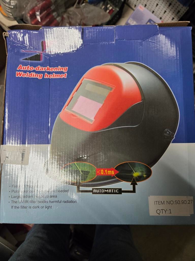 Automatische lashelm, Ophalen of Verzenden, 250 ampère of meer, Overige typen