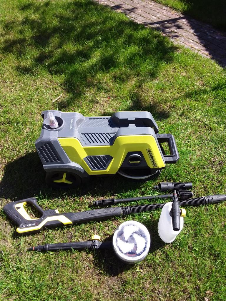 Parkside hogedrukreiniger PHD 150 G4 met accessoires, Tuin en Terras, Hogedrukreinigers, Gebruikt, Ophalen of Verzenden, Elektrisch
