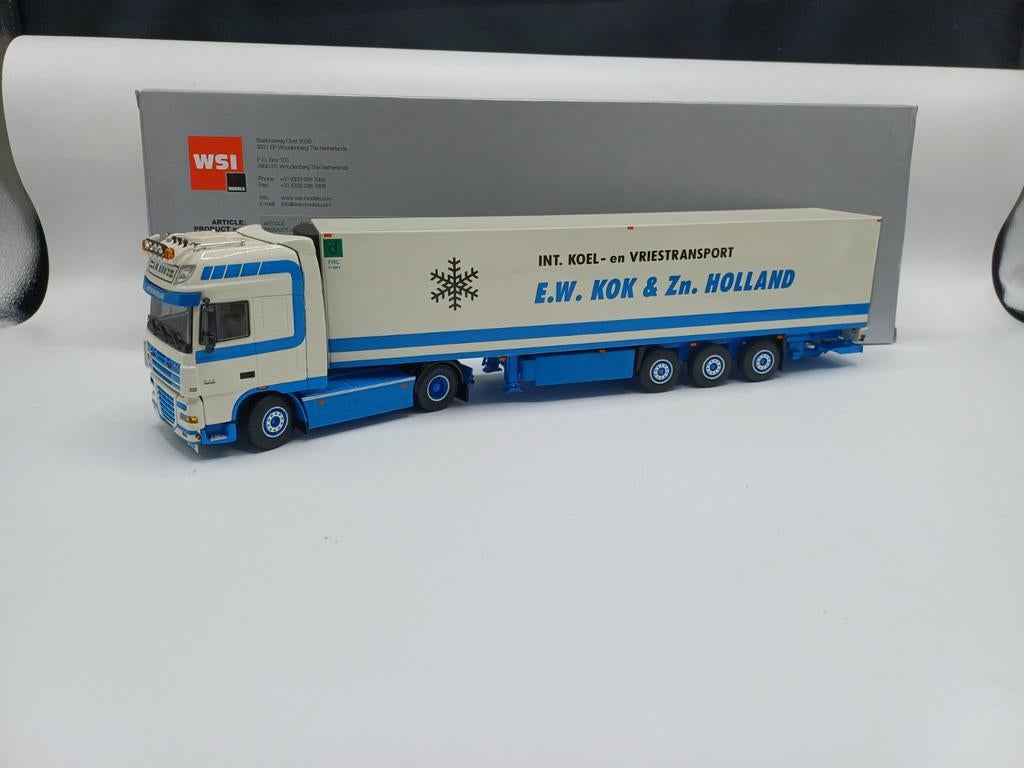WSI Daf 105ssc EW Kok, Hobby en Vrije tijd, Modelauto's | 1:50, Ophalen of Verzenden, Nieuw, Bus of Vrachtwagen, Overige merken