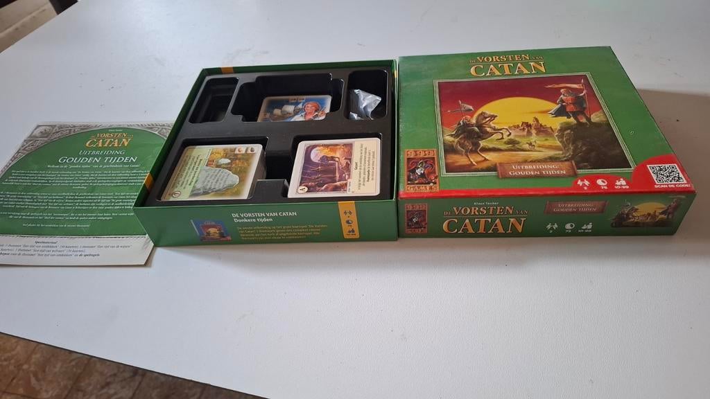 Vorsten van catan uitbreiding kaartspel, Hobby en Vrije tijd, Gezelschapsspellen | Kaartspellen, Een of twee spelers, Ophalen of Verzenden