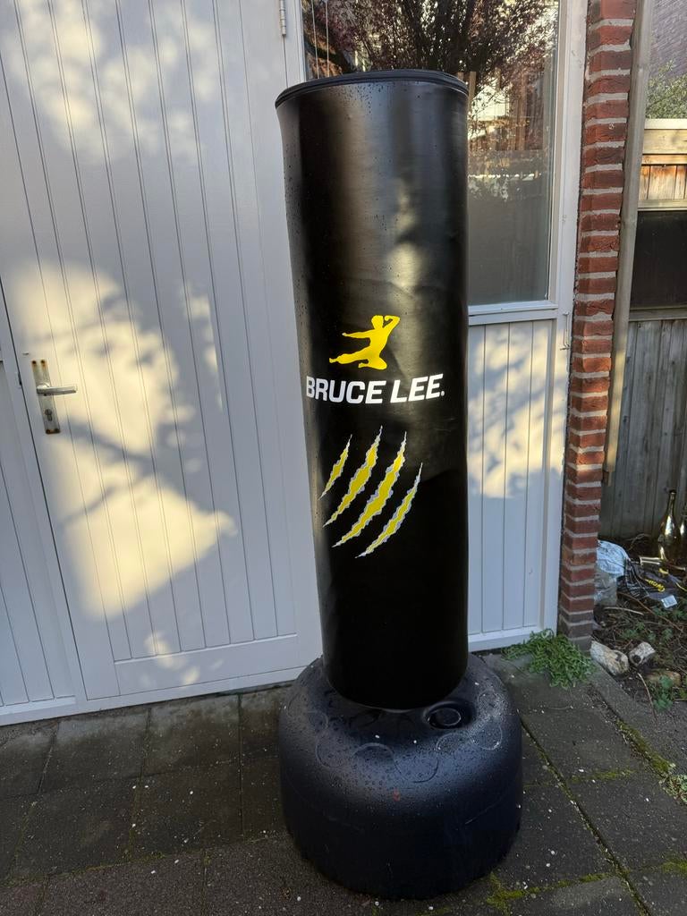 Bruce Lee Boksbal / Bokszak op standaard, Sport en Fitness, Ophalen of Verzenden, Gebruikt, Overige, Vechtsportmateriaal