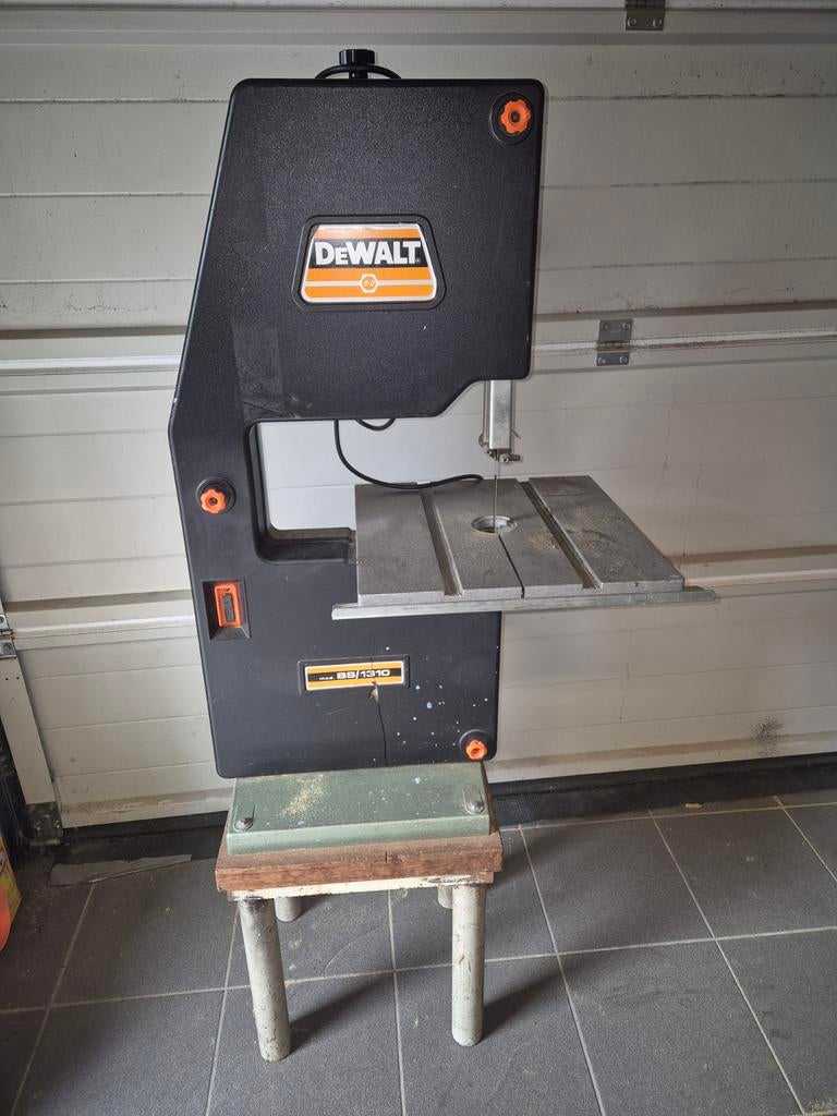 Lintzaag Dewalt BS/1310, Ophalen, Gebruikt, 70 mm of meer, Lintzaag