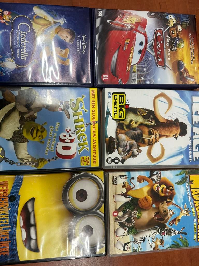 21 kinder dvd s, Cd's en Dvd's, Dvd's | Tekenfilms en Animatie, Alle leeftijden, Overige typen, Overige soorten, Ophalen of Verzenden