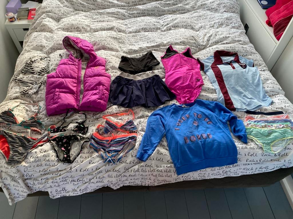 Zomer kledingpakket meisje maat 134/140, Ophalen, Gebruikt, Maat 134