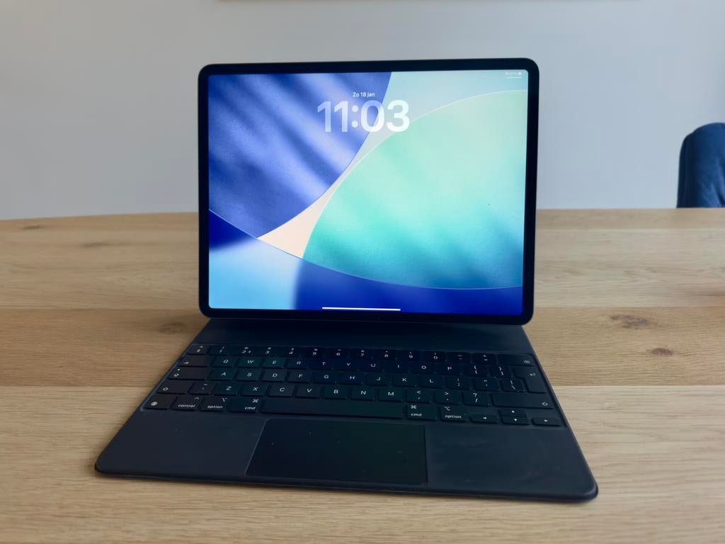 iPad Pro 12.9 (2018) 256GB + Magic Keyboard – complete set, Computers en Software, Apple iPads, Apple iPad, 12 inch, Ophalen of Verzenden