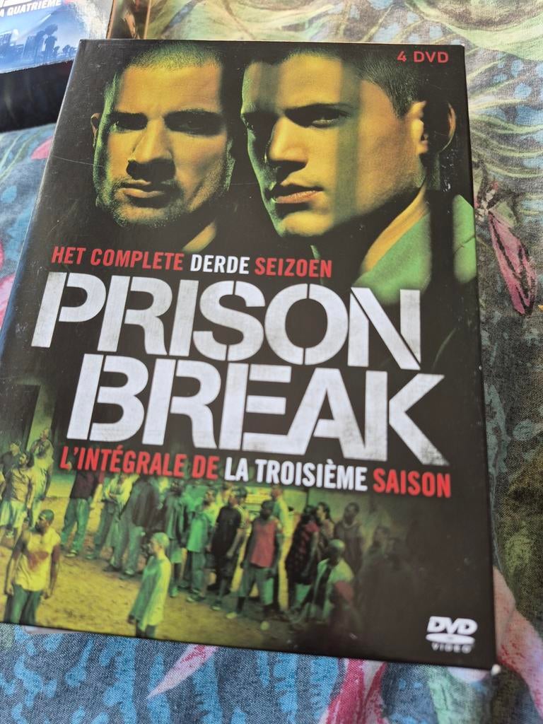 Prison Break - Het Complete Derde Seizoen (DVD Boxset), Gebruikt, Boxset, Ophalen of Verzenden, Actie en Avontuur