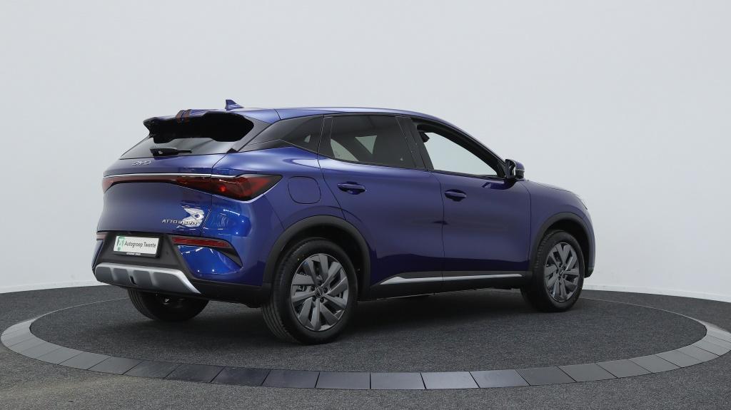 BYD Atto 3 EVO Design 74.8 kWh | Incl. € 2.950 ACTIE | Pri, Auto's, BYD, 0 cilinders, Zwart, Blauw, Leder