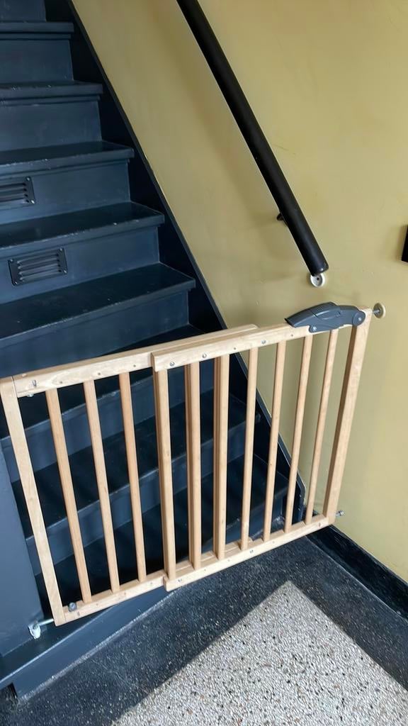 Traphekje hout, 100 tot 115 cm, Ophalen of Verzenden, Zo goed als nieuw, Klemhekje