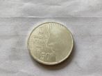 Zilveren 50 gulden munt Beatrix Claus 1966-1991, Postzegels en Munten, Munten | Nederland, Koningin Beatrix, Zilver, Ophalen of Verzenden