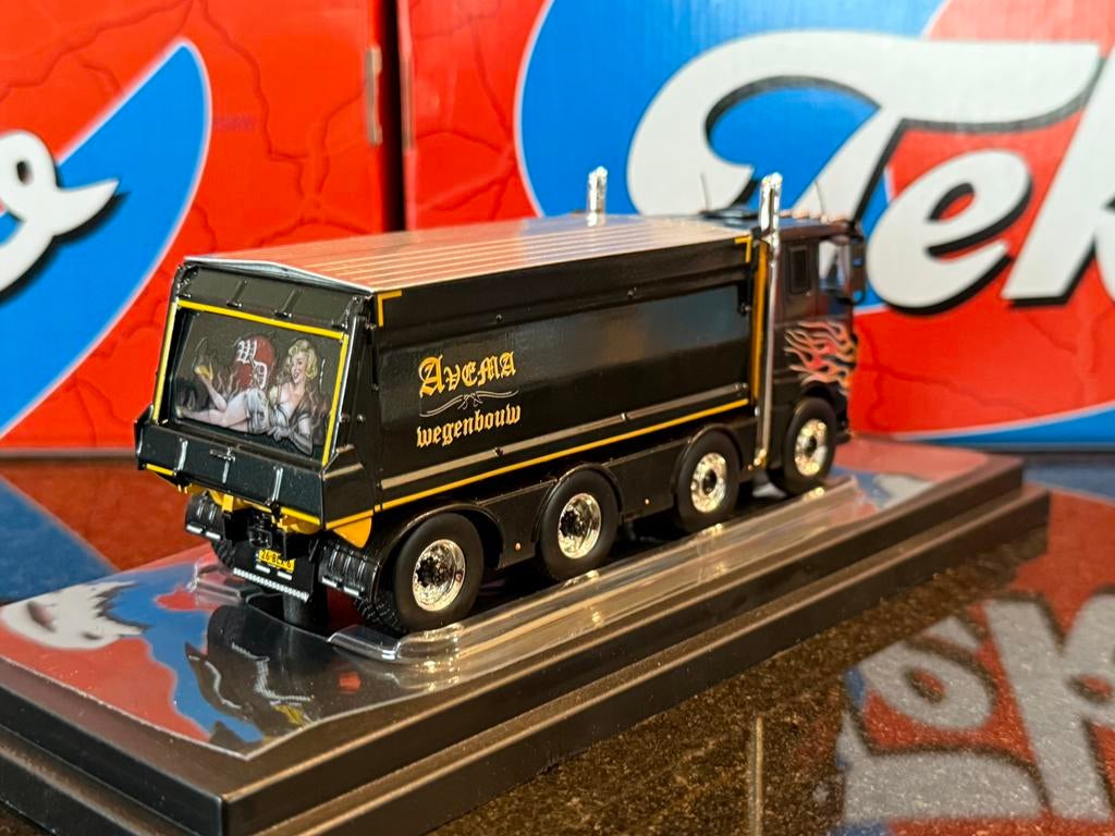 Tontoys - DAF XF Avema, Ophalen of Verzenden, Zo goed als nieuw, Bus of Vrachtwagen, Tekno