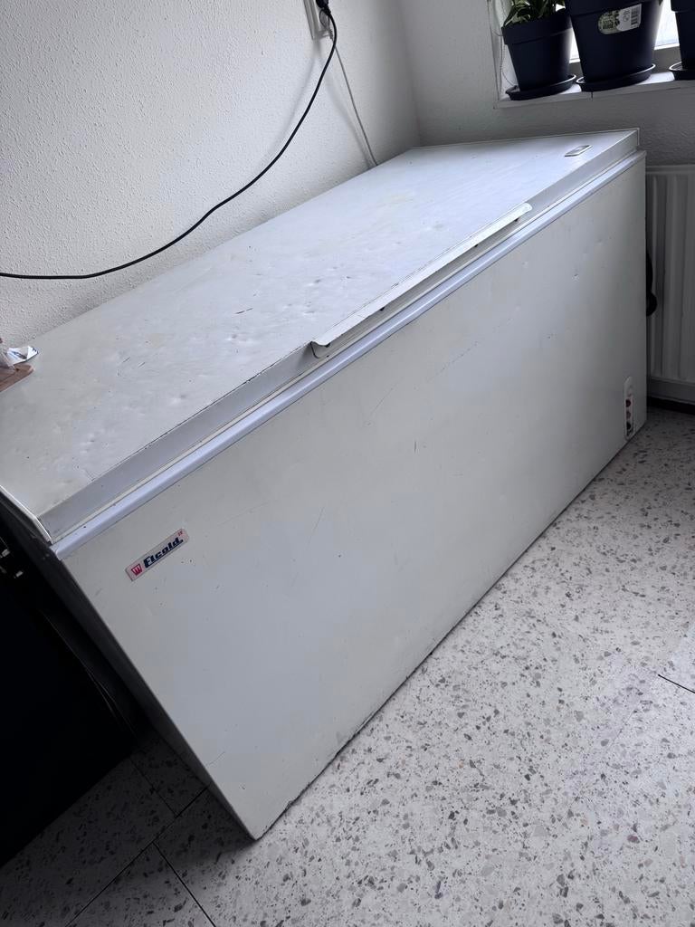 Witte Elcold vrieskist, Vrieskist, Gebruikt, Vrijstaand, 90 cm of meer