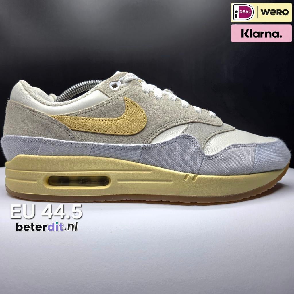 Nike Air Max 1 Crepe 'Light Bone'
Maat: 44.5, Kleding | Heren, Schoenen, Nike air max, Ophalen of Verzenden, Nike, Nike