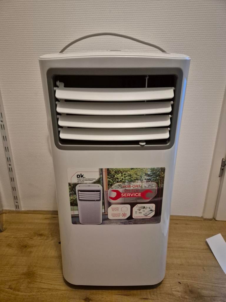 Mobiele airco wit, Koelen en Ontvochtigen, 3 snelheden of meer, Ophalen of Verzenden, Zo goed als nieuw