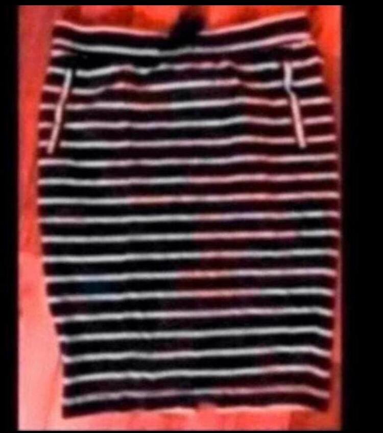 Rok m donkerblauw, Ophalen, Zo goed als nieuw