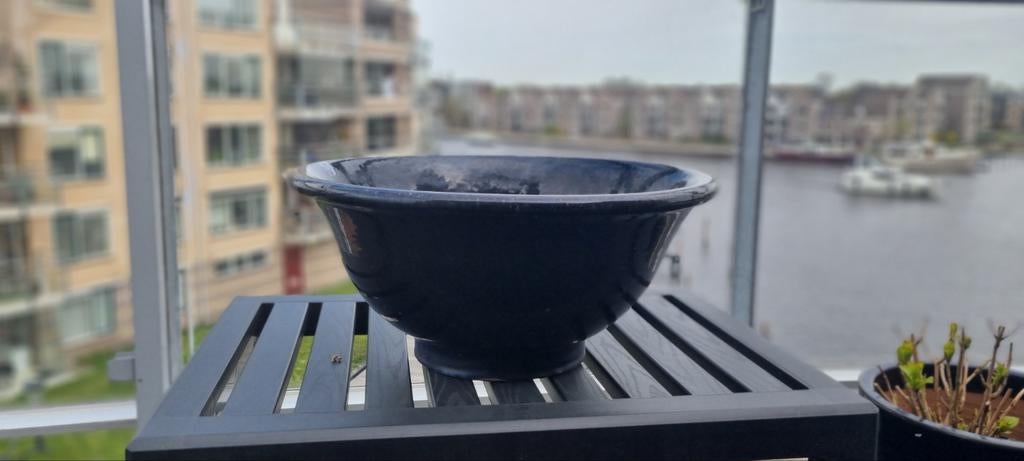 Prachtige aardewerk bloempot - 50 cm breed, 21 cm hoog, Overige materialen, Gebruikt, Minder dan 30 cm, Minder dan 60 cm