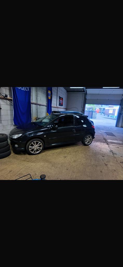 Peugeot 206 1.6 16V Gentry 3D 2004 Zwart, Auto-onderdelen, Ophalen of Verzenden, Gebruikt, Peugeot