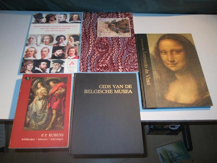 5 Prima Kunstboeken, Boeken, Kunst en Cultuur | Beeldend, Zo goed als nieuw, Ophalen of Verzenden