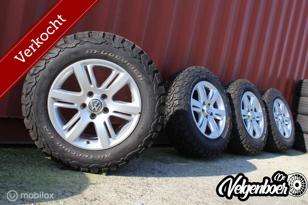 VW Amarok velgen + Goodrich All terrain | 17 inch, Auto-onderdelen, Banden en Velgen, Banden en Velgen, 17 inch, Jetze Veldstraweg 71A